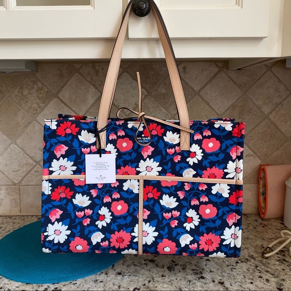 Kate Spade Sam Floral 25th Anniversary Tote Bag